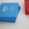 Visitenkarten bedruckt mit Farbschnitt Sonderfarbe Visitenkarten vollflächig bedruckt mit Farbschnitt Sonderfarbe