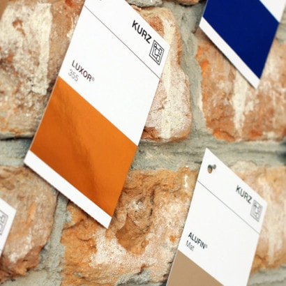 Folienpraegung Folien Veredelung Visitenkarten Karten