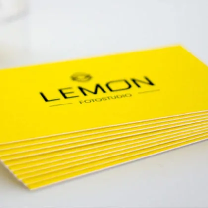 Colorplan Visitenkarten kaschiert sandwichkarten