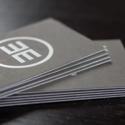 Colorplan Visitenkarten kaschiert sandwichkarten