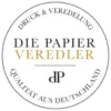Die Papierveredler - Emblem Die Papierveredler Logo Emblem
