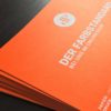Karten in Sonderfarbe Pantone HKS