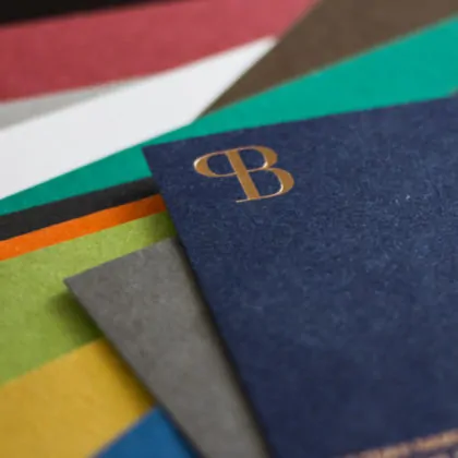 Altpapier les naturals farbige karten visitenkarten