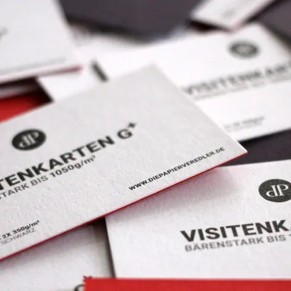 Colorplan Visitenkarten Sandwichvisitenkarten zweilagig durchgefärbt