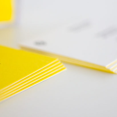 Colorplan Visitenkarten kaschiert