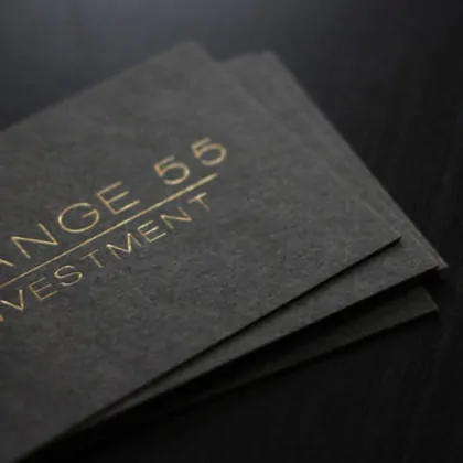 Les Naturals grau mit Heißfolie metallic