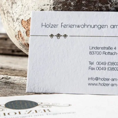 Corporatedesign Druck mit Sonderfarbe Ausstattung GMUND Colors