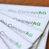 Letterpress Visitenkarten mit Pantone