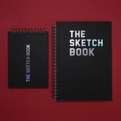 Notizblöcke mit Veredelung