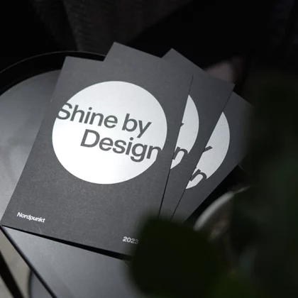 Karten mit Metallic Digitaldruck